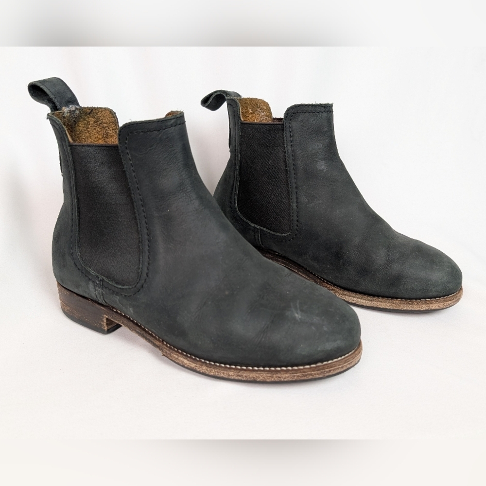 Adelante Shoe Co. Men's 6 E The Mérida Chelsea Boots Booties Distressed Leather